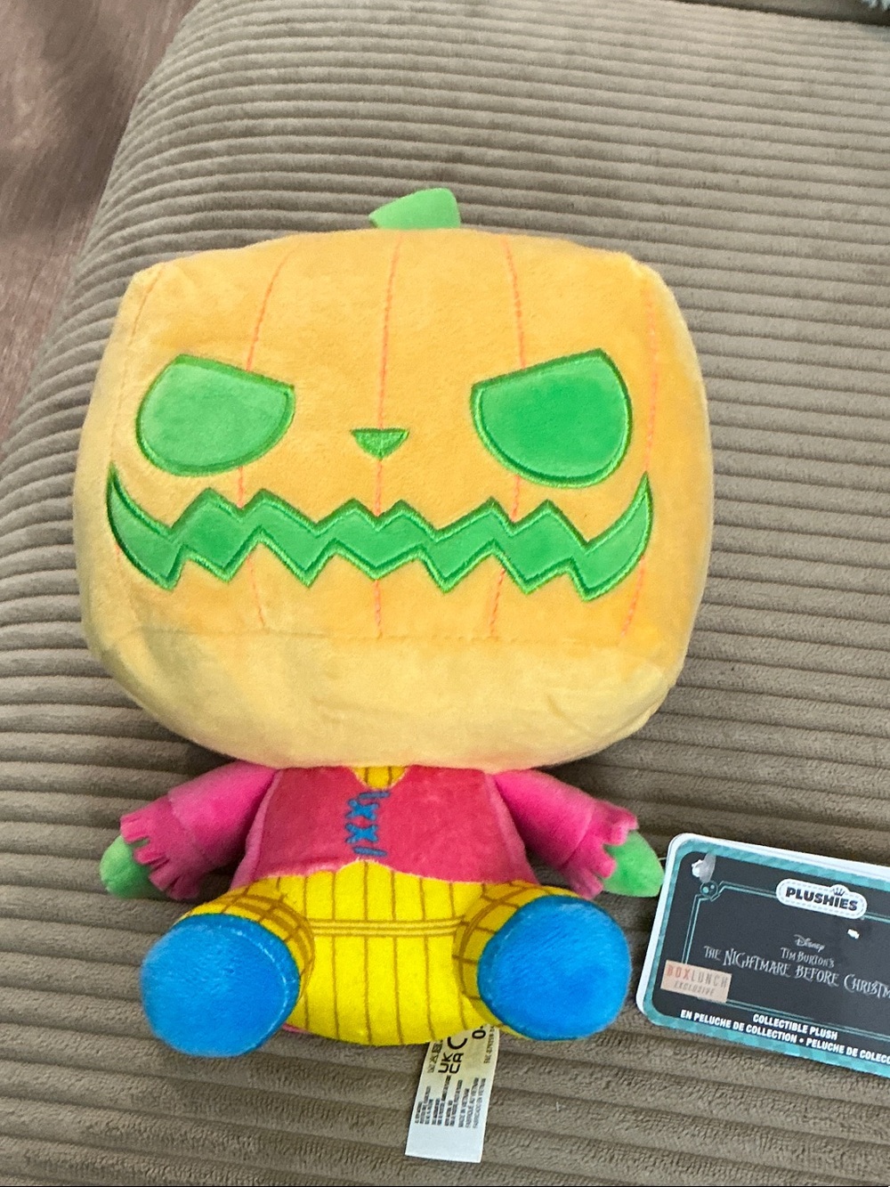 Funko Plushies The Nightmare Before Christmas Tag - Teal Black Accent